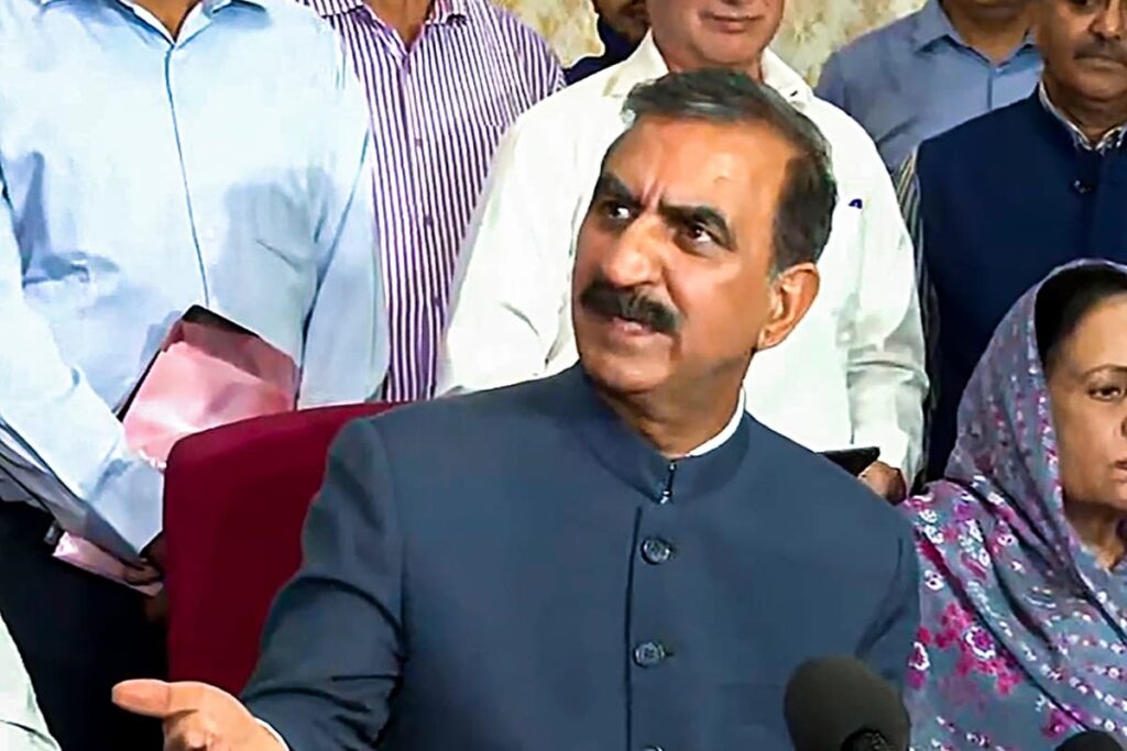 Ban On Sharing Photos Of Himachal CM Without Nod From Public Relations Director