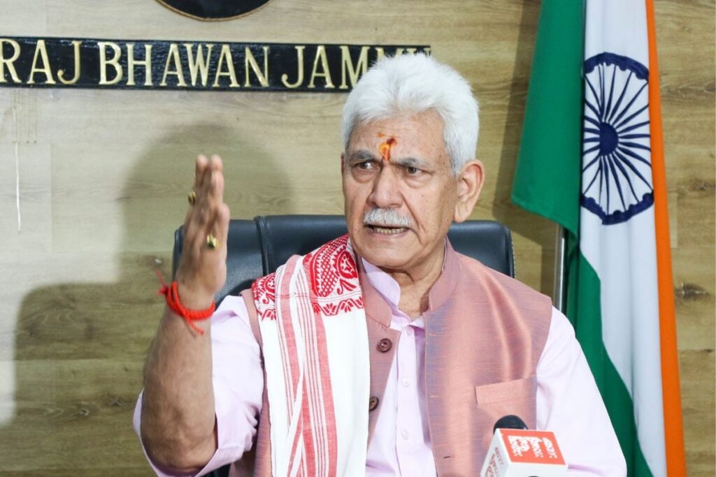 Vowing To Go After Terror Sympathisers And OGWs, L-G Manoj Sinha Terminates 2 J&K Govt Workers