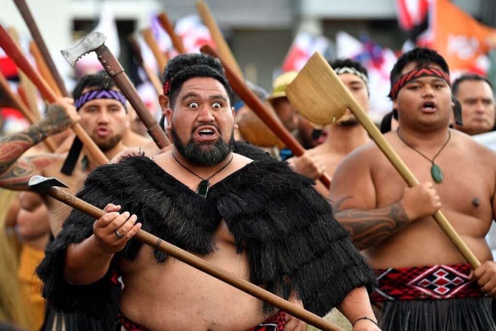 Maori 'Haka' Chants Echo As Thousands Protest New Zealand's Indigenous Bill | Watch