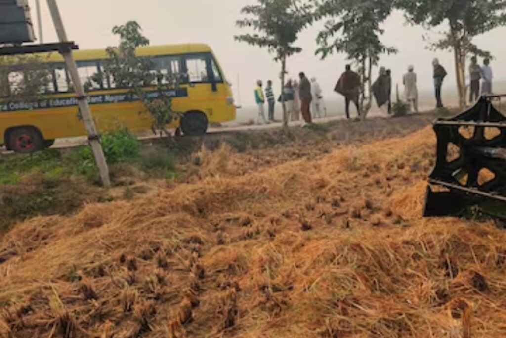 Angered By Parking Advice, Father-Son Open Fire At School Bus In Haryana, Student Among 4 Injured