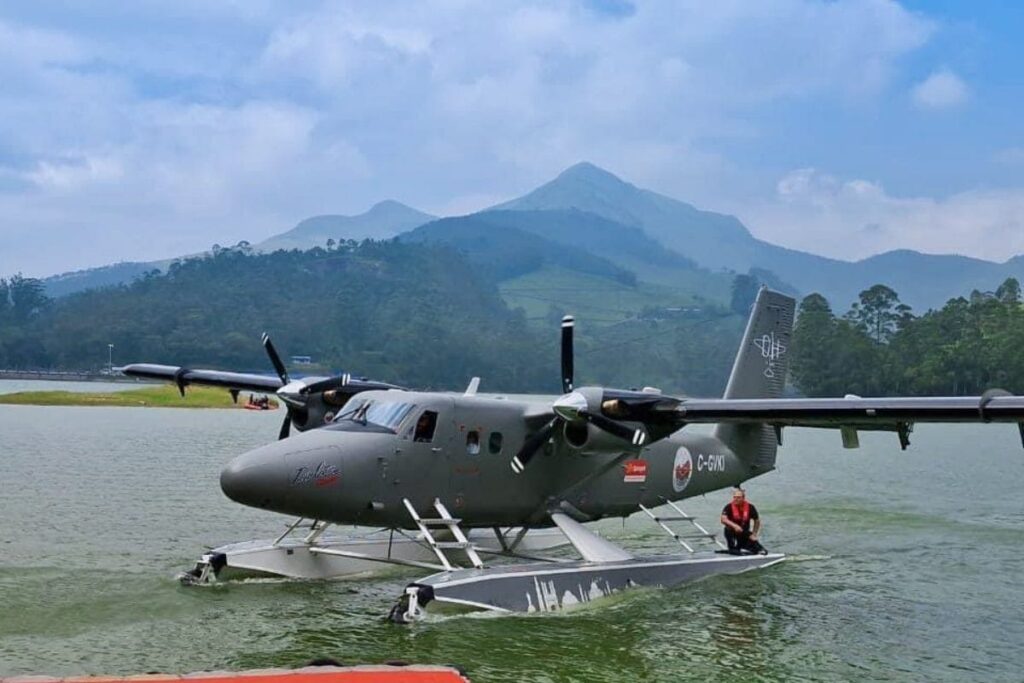 First Seaplane Of Kerala Takes Off From Kochi, Lands In Idukki