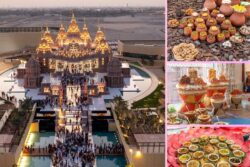 A Glimpse Of Abu Dhabi BAPS Hindu Mandir’s Grand Annakut On Govardhan Puja