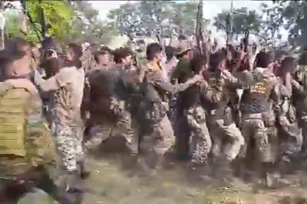 Guns In Hand, Soldiers Dance To Celebrate Killing of Naxals In Sukma Encounter | Watch