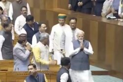 ‘Ek Hai To Safe Hai’ Echoed As PM Modi Gets Rousing Welcome In Lok Sabha | Watch