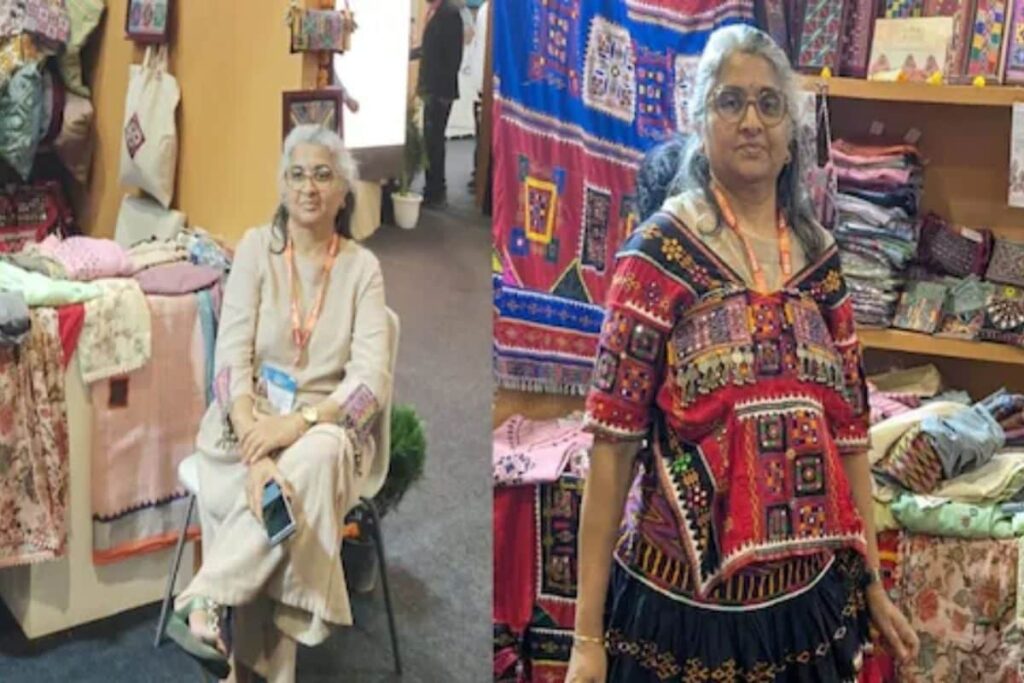 Karnataka Minister MB Patil's Wife Brings Banjara Lambani Handicraft To Delhi's IITF Fair