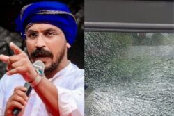 UP: Stones Hurled At Vande Bharat With Bhim Army Chief Onboard, Windowpane Damaged
