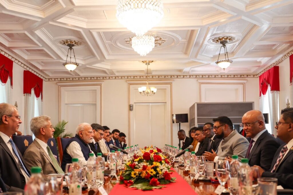 India, Guyana Sign 10 Pacts; Vow To Expand Ties In Diverse Areas