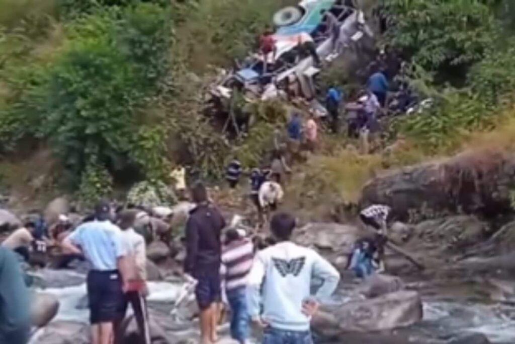 At Least 22 Killed After Bus Falls Into Gorge In Uttarakhand's Almora