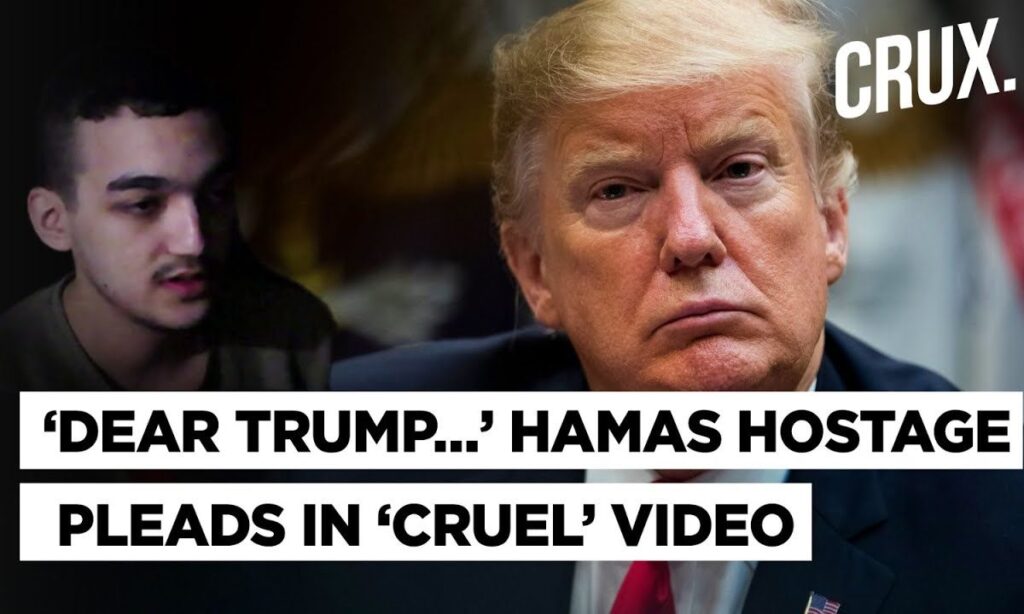 Hostage Edan Urges Trump To Get Him Out In New Video As Hamas Says ‘Open To All Ideas’ Of Gaza Truce