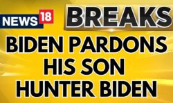 US News Today |  Outgoing US President Joe Biden Pardons Son Hunter Biden | Joe Biden News Today