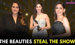 Sonakshi Sinha, Ananya Panday & Alaya F Make A Stylish Statement At Filmfare OTT Awards 2024 | WATCH