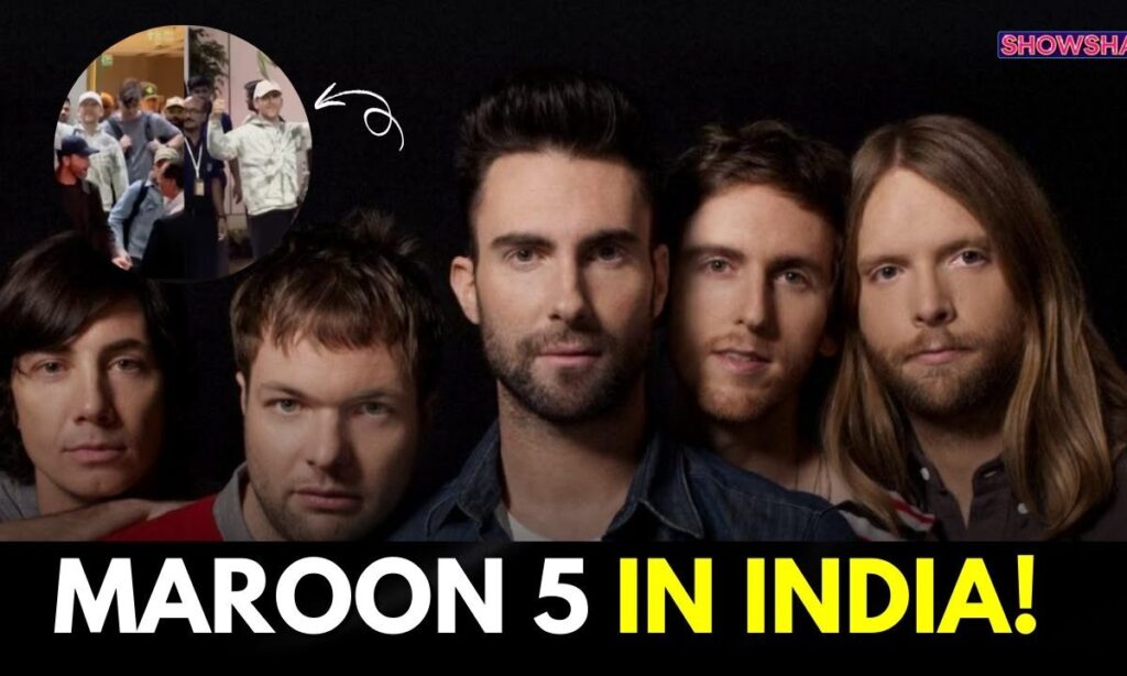 Maroon 5 Arrives In Mumbai For Their FIRST-EVER Concert In India, Adam Levine Films Paps On Phone