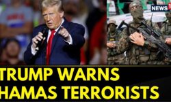 Trump Latest News Today | US President-elected Donald Trump Warns Hamas Terrorists | News18