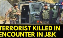 Terrorist Killed In Encounter With Security Forces In Jammu & Kashmir's Srinagar | J&K Latest News