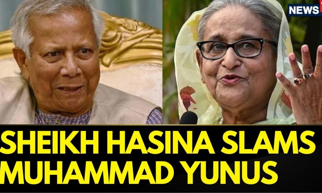 Ousted Bangladesh PM Sheikh Hasina slams Muhammad Yunus govt over persecution of Hindus