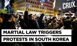 South Korea Forces Try To Storm Parliament Amid Protests Over President Yoon's Emergency Martial Law