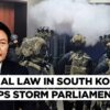 Troops Storm South Korea Parliament, MPs Defy Martial Law As Yoon Vows Crackdown On Pro-North Forces