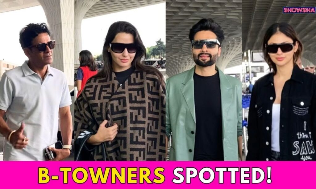 Shah Rukh Khan, Jackky Bhagnani, Nora Fatehi, Manoj Bajpayee & More Celebs Spotted In The City