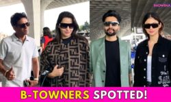 Shah Rukh Khan, Jackky Bhagnani, Nora Fatehi, Manoj Bajpayee & More Celebs Spotted In The City