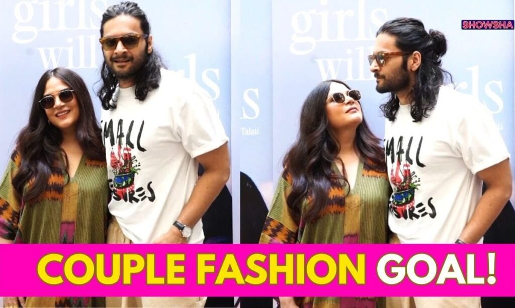 Ali Fazal & Richa Chaddha Keep It Easy-Breezy At The Trailer Launch Of ‘Girls Will Be Girls’