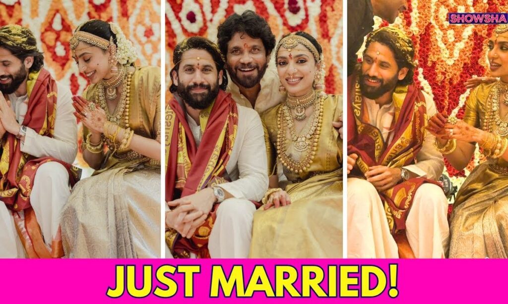 Naga Chaitanya & Sobhita Dhulipala Get Married, First Wedding Pics Go VIRAL I WATCH