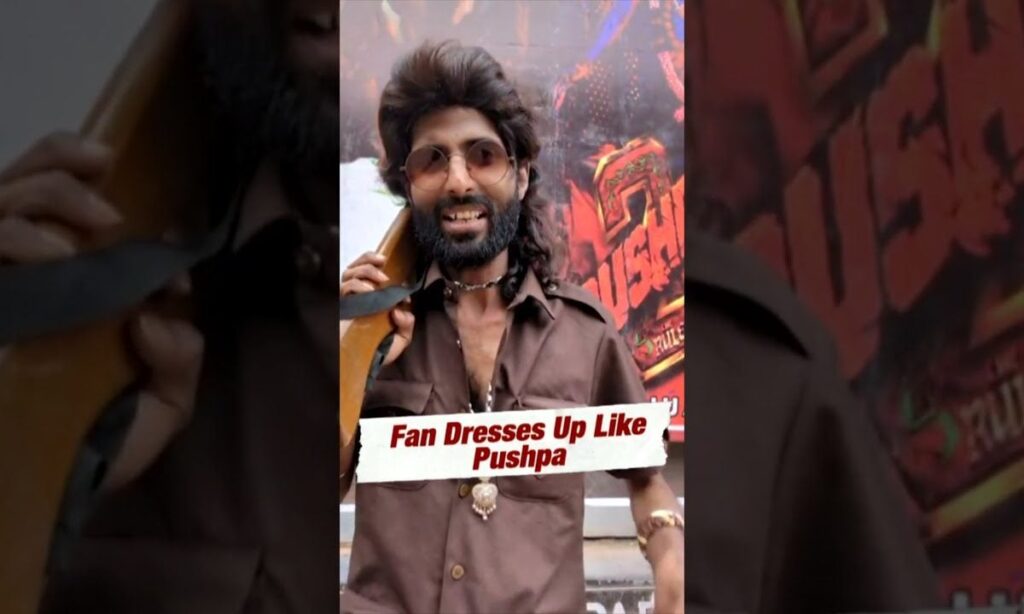 Fan Celebrate The Release Of 'Pushpa 2: The Rule' In Hyderabad | Dress Up Like Allu Arjun's  | N18S