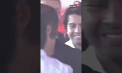 Ranbir Kapoor, Ranveer Singh Greet Shah Rukh Khan At Maharashtra CM Swearing-in Ceremony