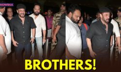 Salman Khan Jets Off From Mumbai With Zeeshan Siddique Amid Death Threats | WATCH