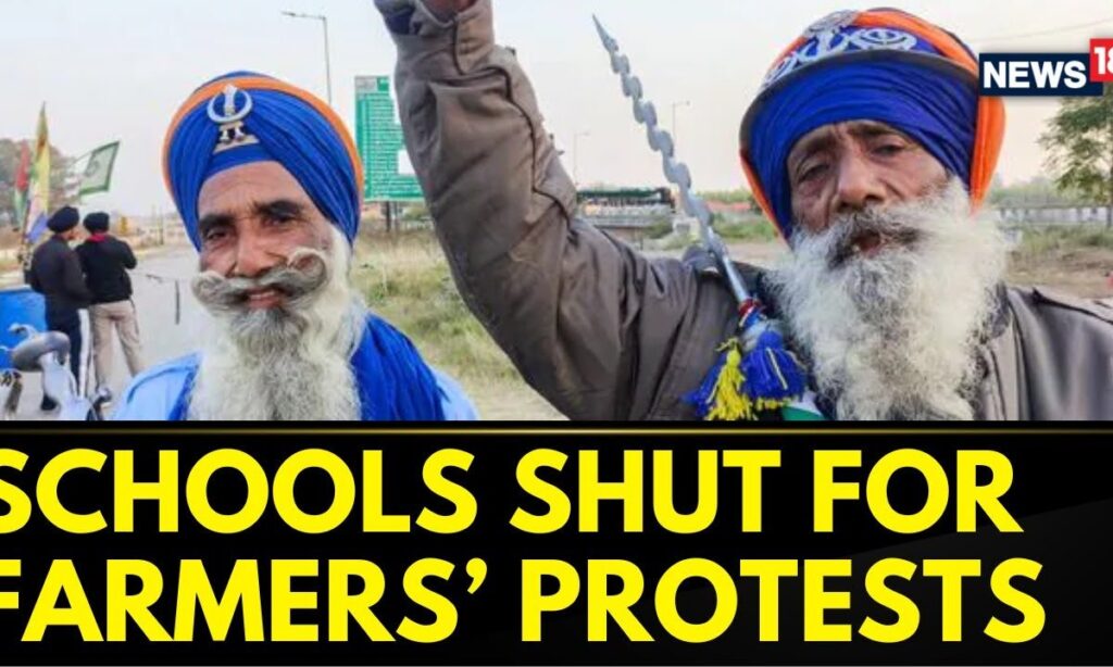 Schools Closed Today In Ambala Amid Farmers' ‘Dilli Chalo March’ | Farmer's Protests | News18