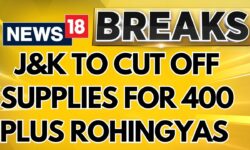 Jammu And Kashmir Admin Issues Order To Cut Off Essential Supplies For 400 Plus Rohingyas | News18