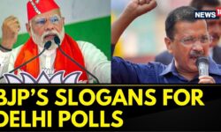 Bhartiya Janta Party Releases Slogans For Delhi Polls | AAP Releases First List | English News