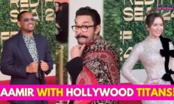 Aamir Khan Rubs Shoulders With Hollywood Icons Will Smith & Emily Blunt At Red Sea Film Festival