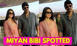 Katrina Kaif & Vicky Kaushal Look Effortlessly Chic As They Get Snapped At Mumbai Airport