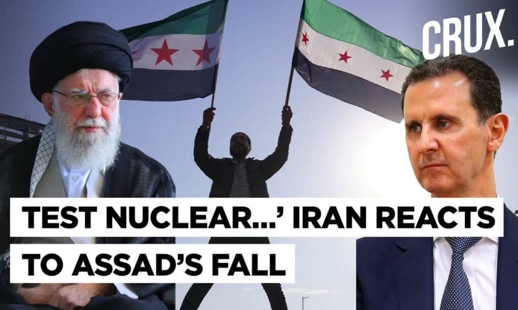 After Losing Assad, Iran Eyes Nuclear Bomb To Reclaim Mideast Clout? US, Israel Hail Syria Rebellion