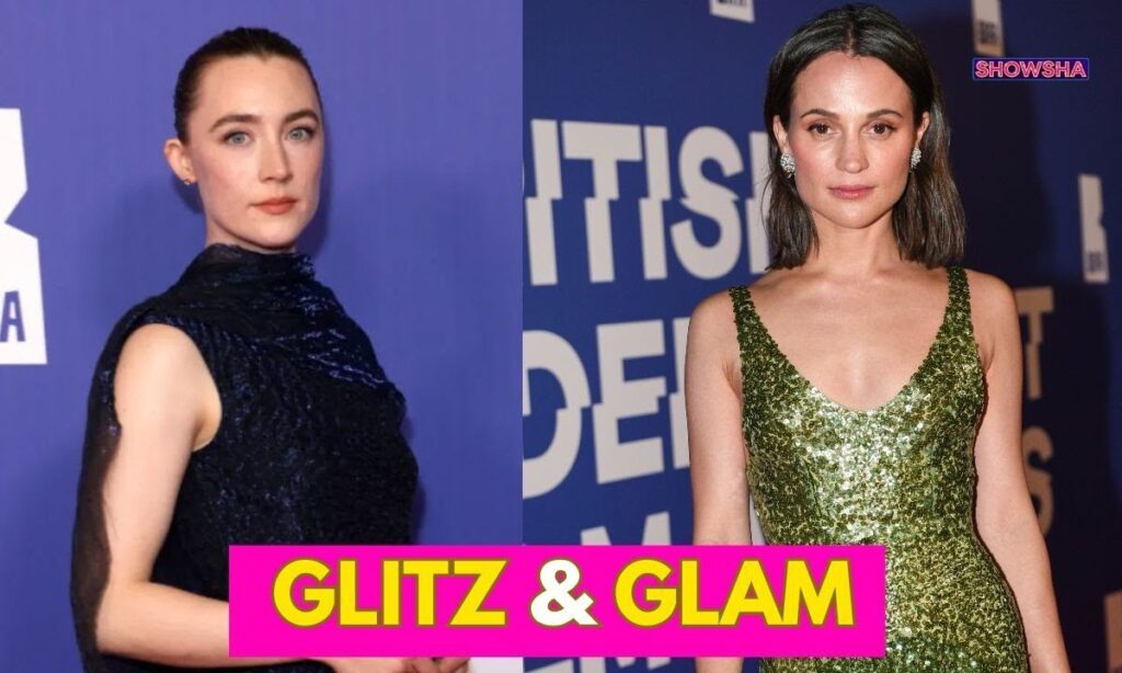 Saoirse Ronan & Alicia Vikander Dazzle In Glitzy Fits At British Independent Film Awards | N18G