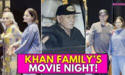 Salman Khan's Parents Salim Khan And Salma Khan Enjoy A Movie Night With Family | WATCH