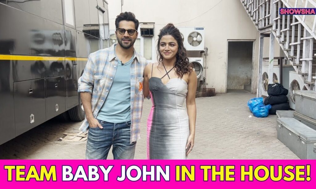 Varun Dhawan & Wamiqa Gabbi Are All Smiles As They Promote Baby John I WATCH