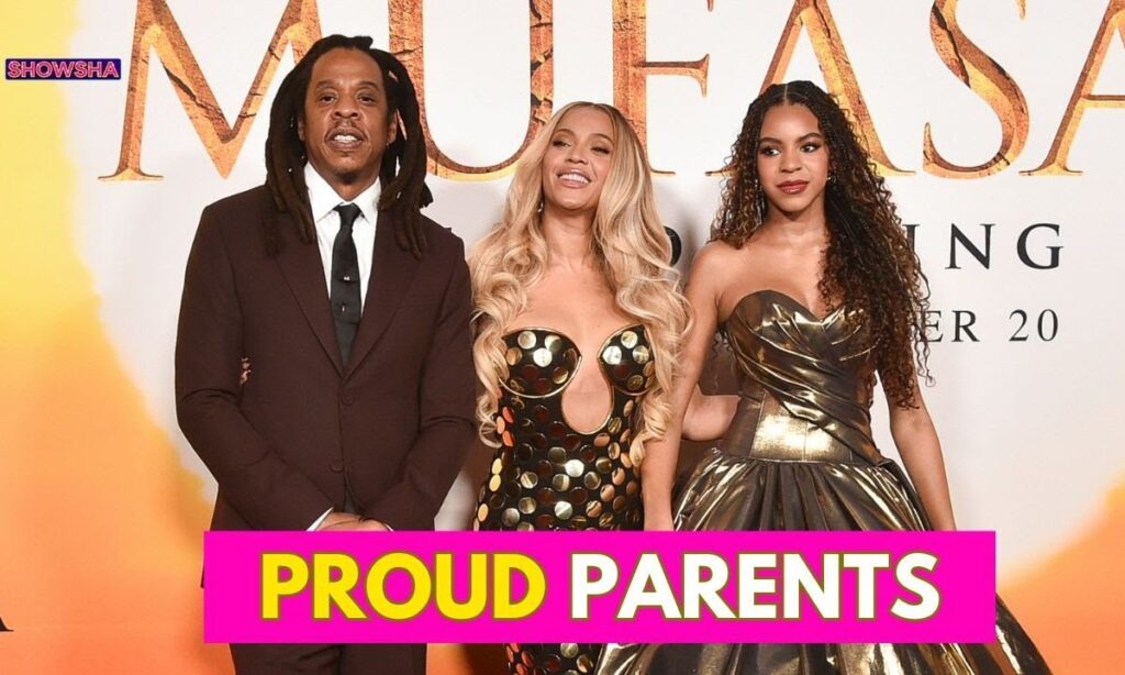 Jay-Z & Beyoncé Cheer For Daughter Blue Ivy Carter At ‘Mufasa: The Lion King’ Premiere | N18G