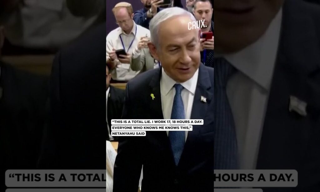 Netanyahu at court to take the stand for the first time in corruption trial