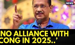 Arvind Kejriwal Talks About Alliance With Congress In The Upcoming Delhi Assembly Elections 2025