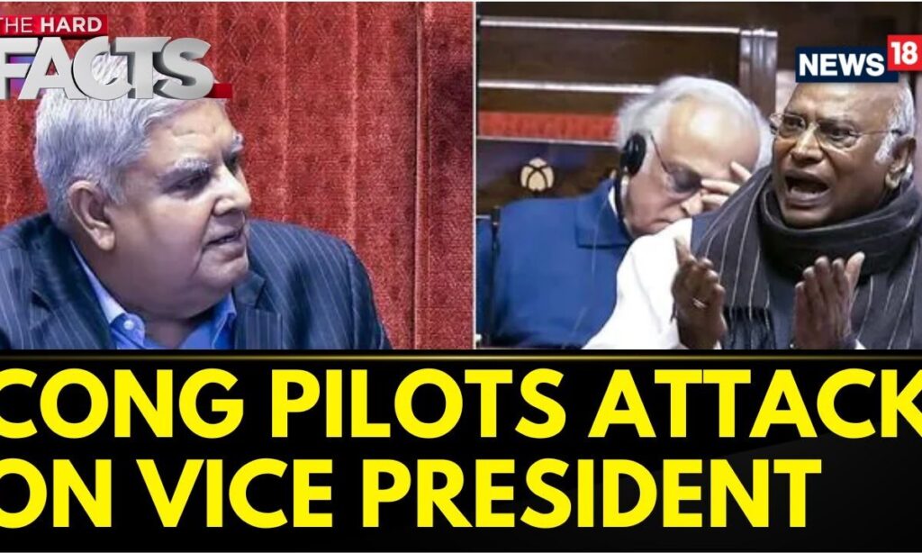 Rajya Sabha  | No Confidence Motion | Cong Pilots Attack On Vice President | News18 #thehardfacts