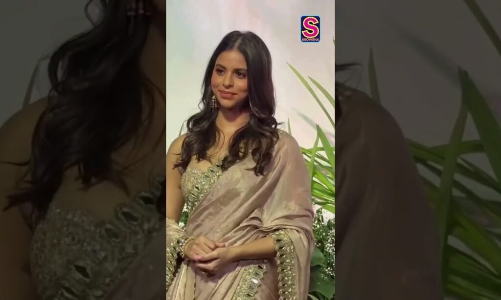 Suhana Khan Draped In Elegance! This Saree Moment Is Nothing Short Of Magical | News18 | N18S