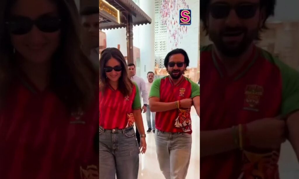 Jerseys On, Swag Unmatched! Kareena And Saif Steal The Spotlight At The Ispl Auction! | N18S