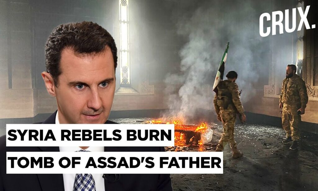 Rebels Torch Tomb of Assad's Father, Jolani Vows To Punish 'Torturers', New PM 'Guarantees Rights'