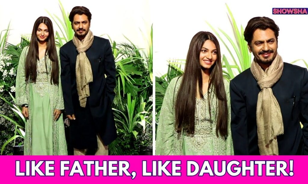 Nawazuddin Siddiqui Steals The Spotlight With Daughter Shora At Aaliyah & Shane's Wedding Reception