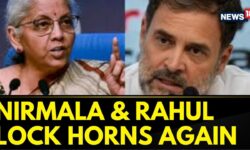 Rahul Gandhi's Jibe On Public Sector Banks Faces Nirmala Sitharaman's Backlash | English News