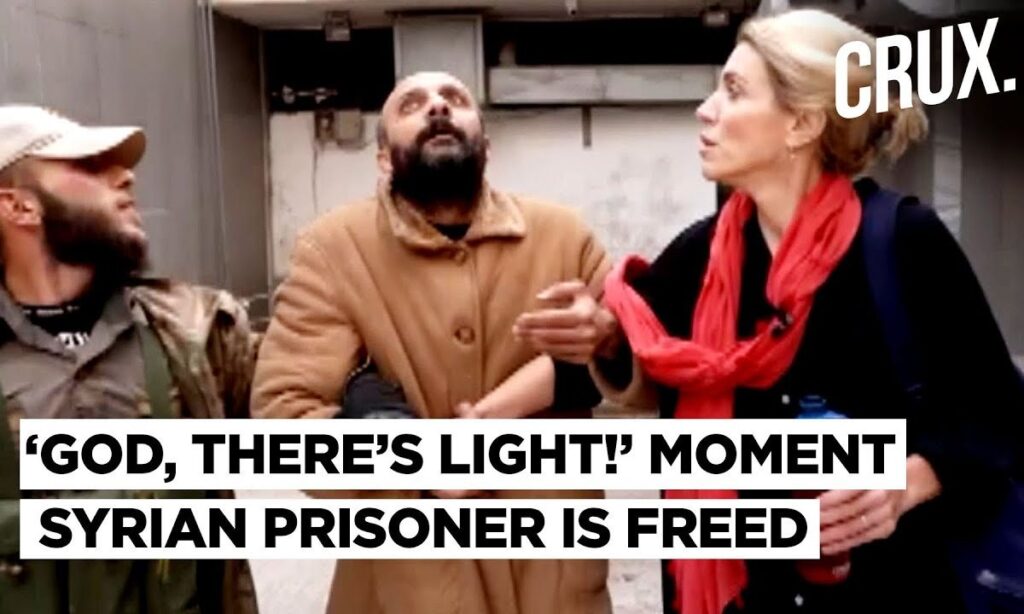 Camera Captures Dramatic Moment A Prisoner ‘Unaware’ Of Assad’s Ouster Is Freed From Syria Jail