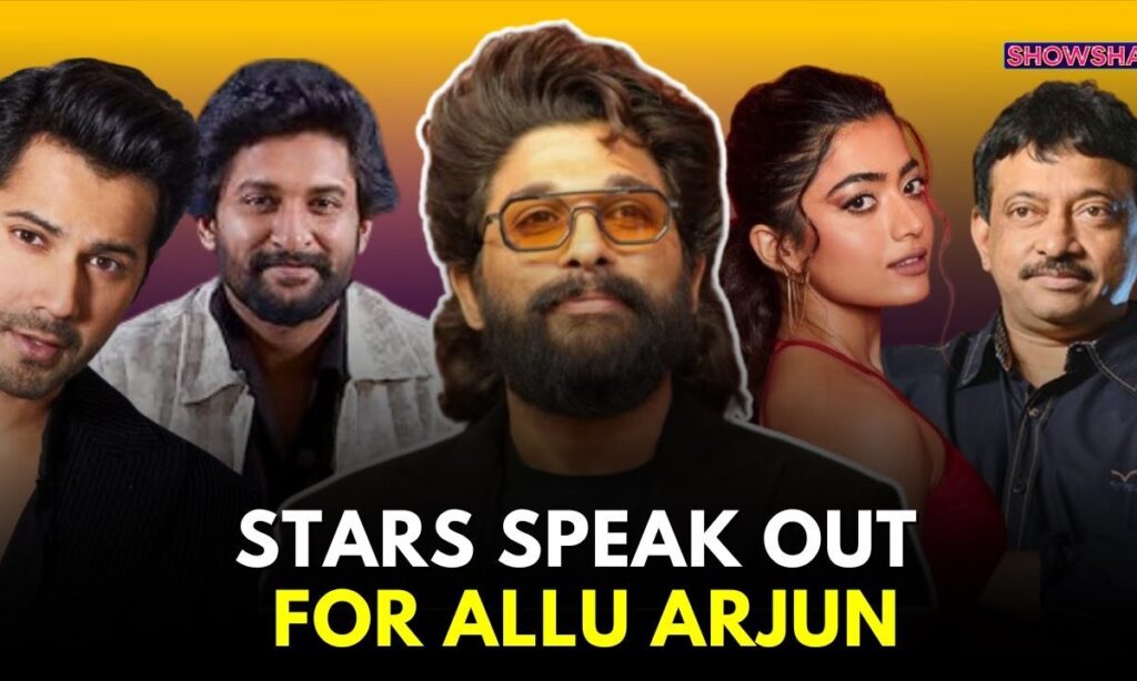 Allu Arjun's Arrest: Rashmika Mandanna, Varun Dhawan & Nani Express Support For The Pushpa 2 Actor