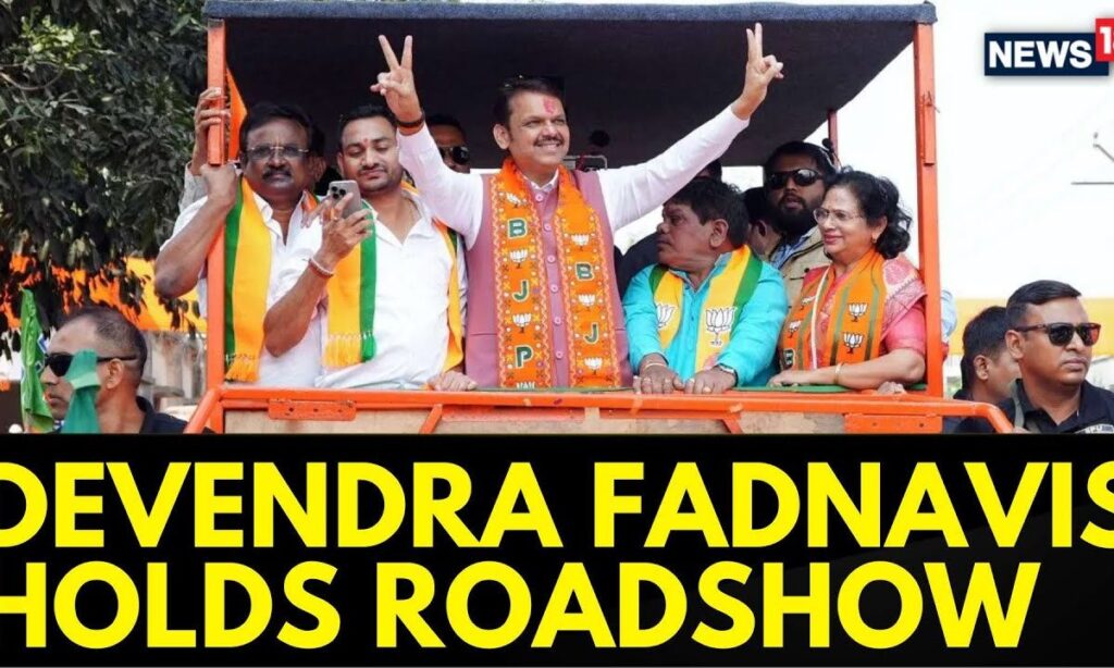 Maharashtra CM Devendra Fadnavis Holds Roadshow In Nagpur | Maharashtra News | News18 | N18V