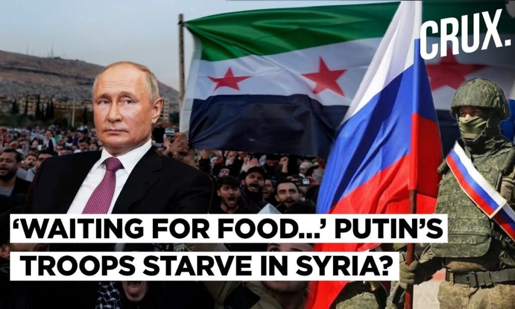 Putin’s Troops Face Food, Water Crisis In Post-Assad Syria As Russia Pulls Out ‘Representatives’